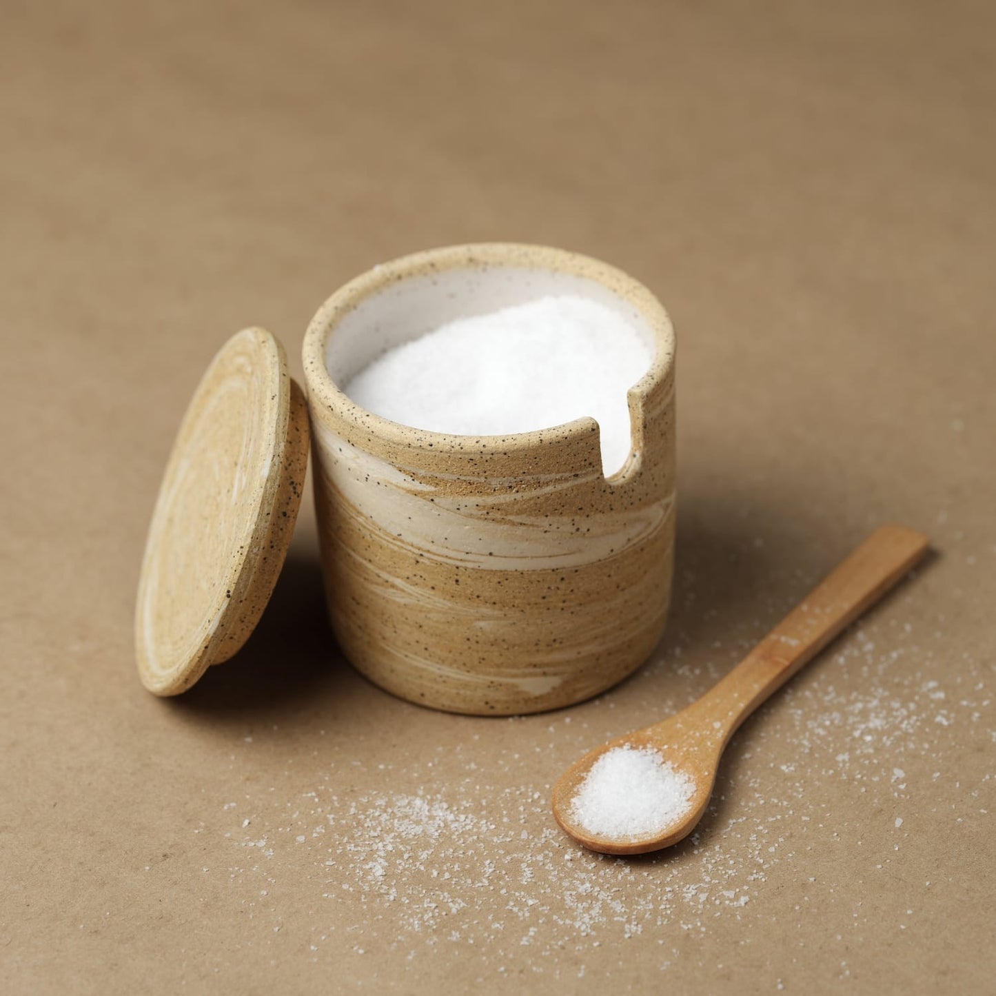 Salt Cellar with Spoon — Jupiter