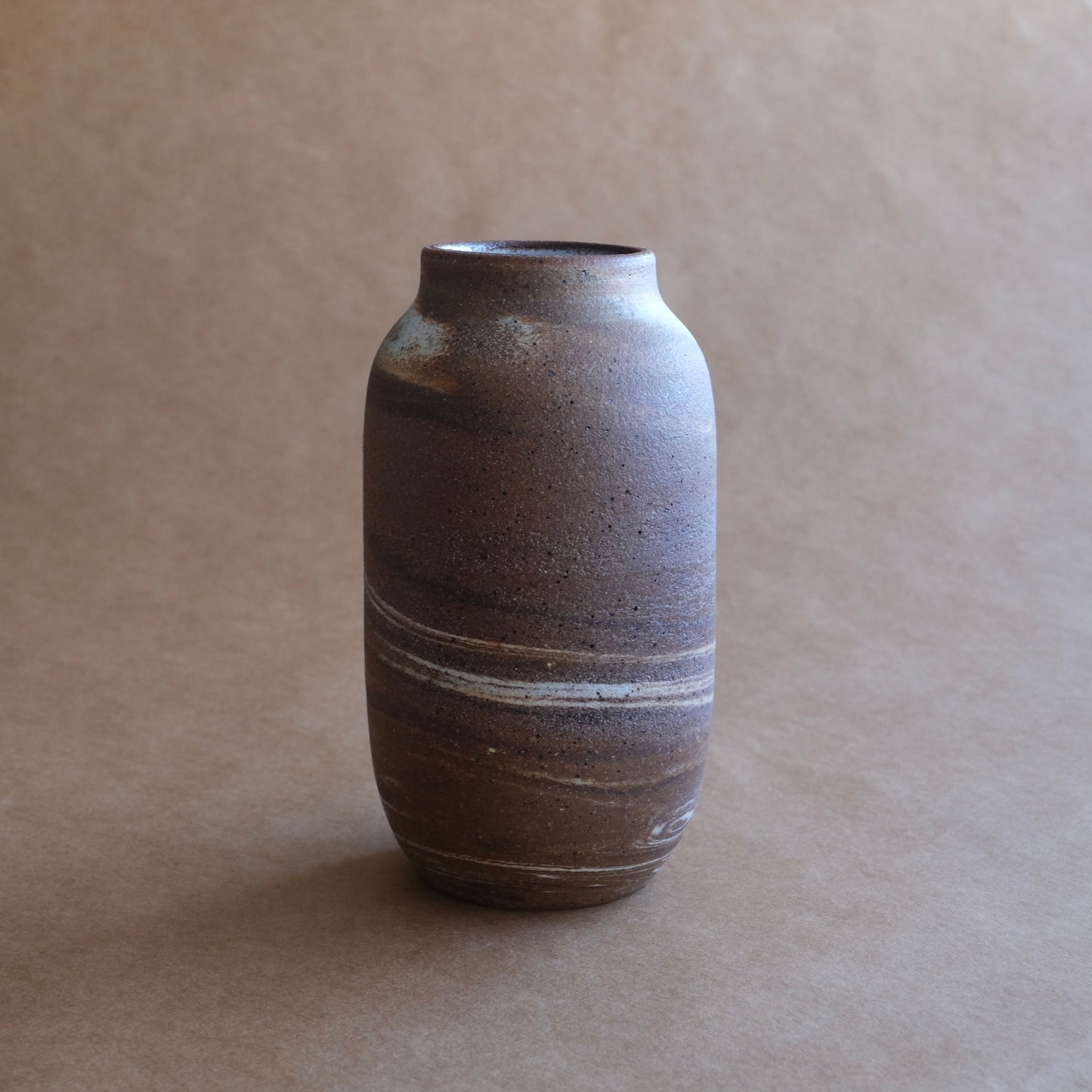 Tall Vase — Contrast Marble