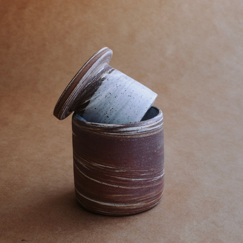 Butter Bell — Red Marble