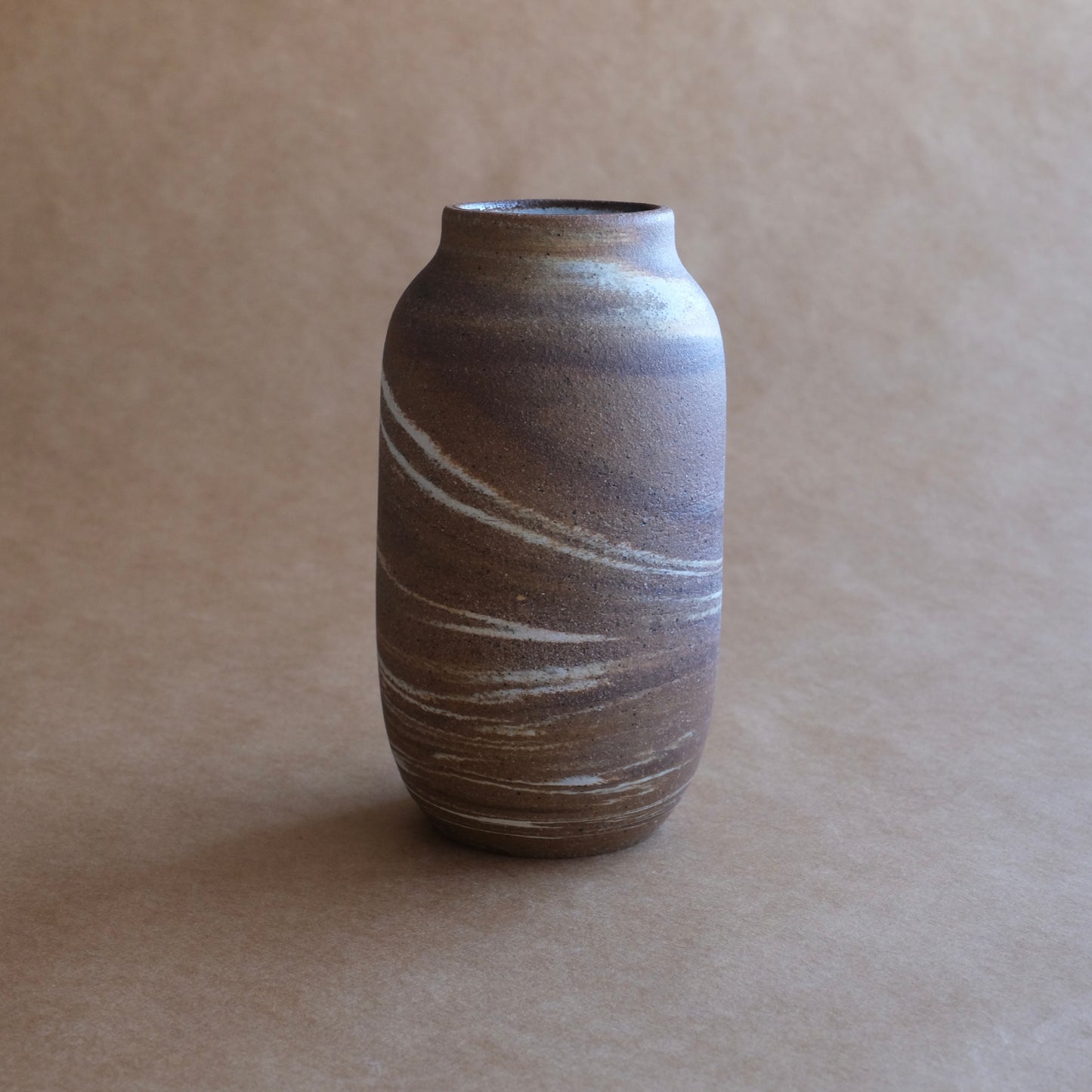 Tall Vase — Contrast Marble