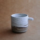 Cup with Finger Rest — Contrast Marble