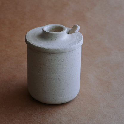 Lidded Jar — Light Recycle